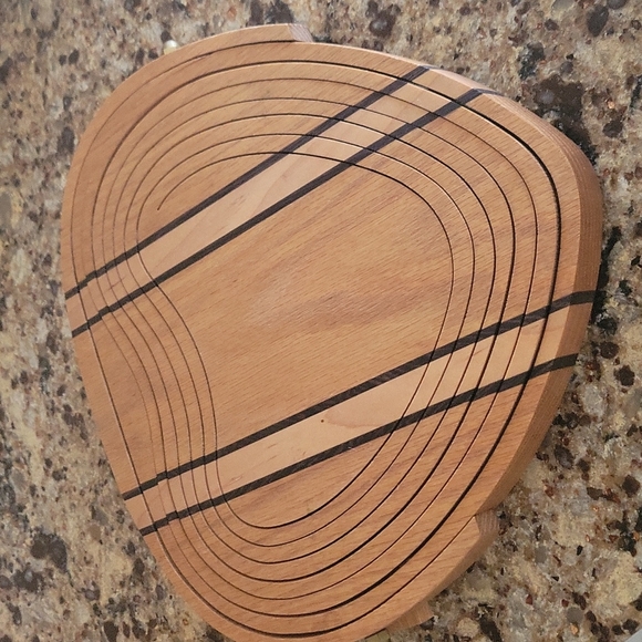 Deep Spring Basket/Trivet, EUC - Picture 4 of 6